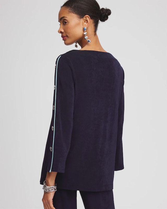 Travelers Button-sleeve Top - image 3